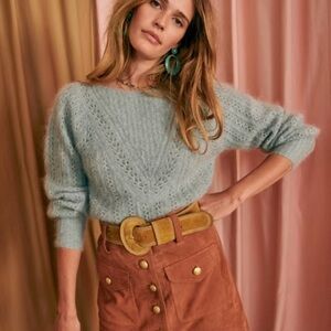 Sezane Rosa Sweater
